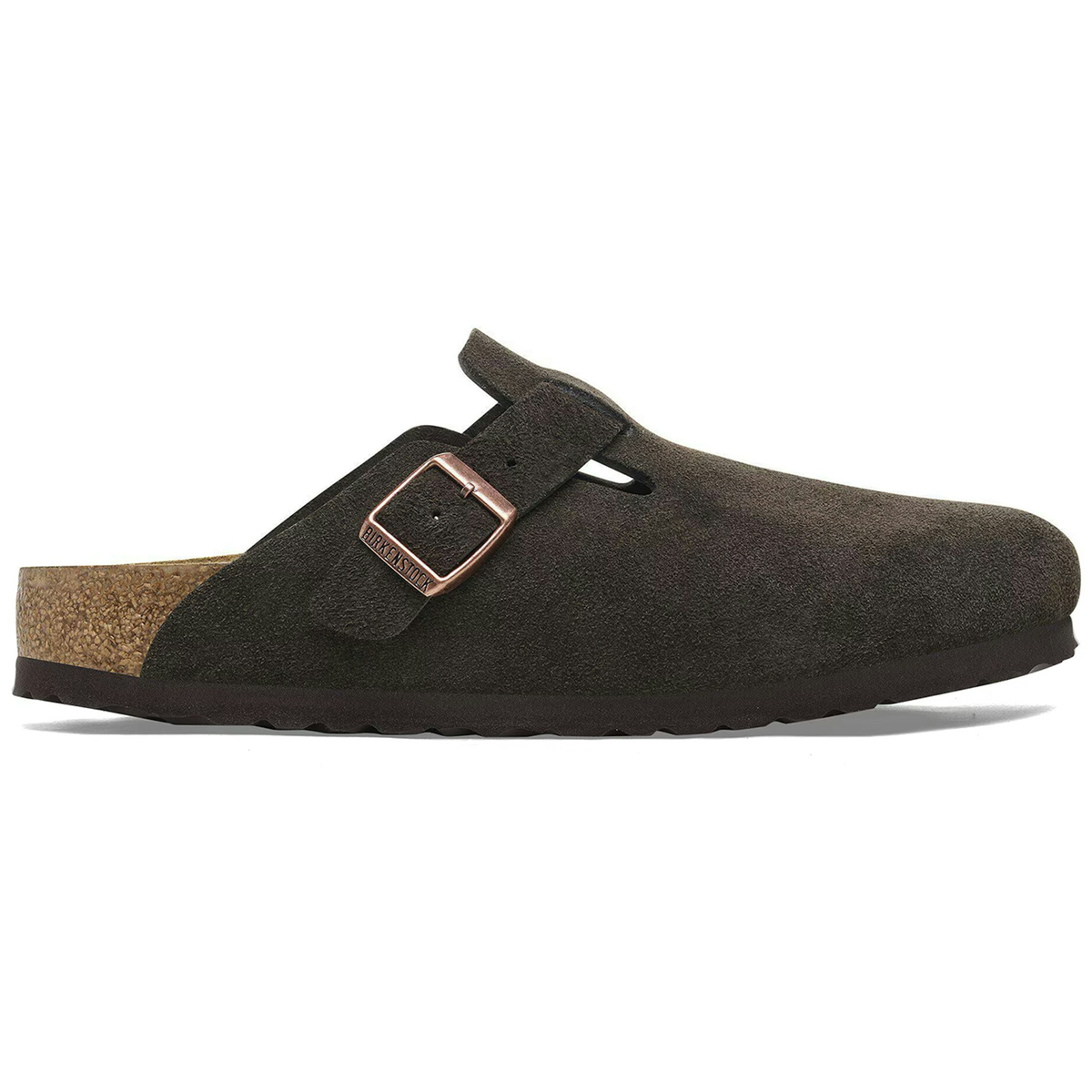 Birkenstock Boston Mocha Suede