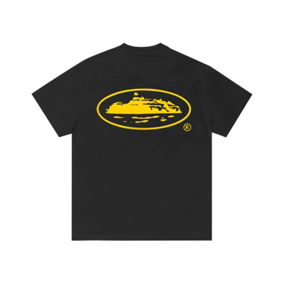 Corteiz OG Island Tee Black Yellow