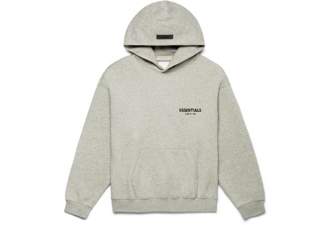 Fear of God Essentials Hoodie Dark Oatmeal SS22