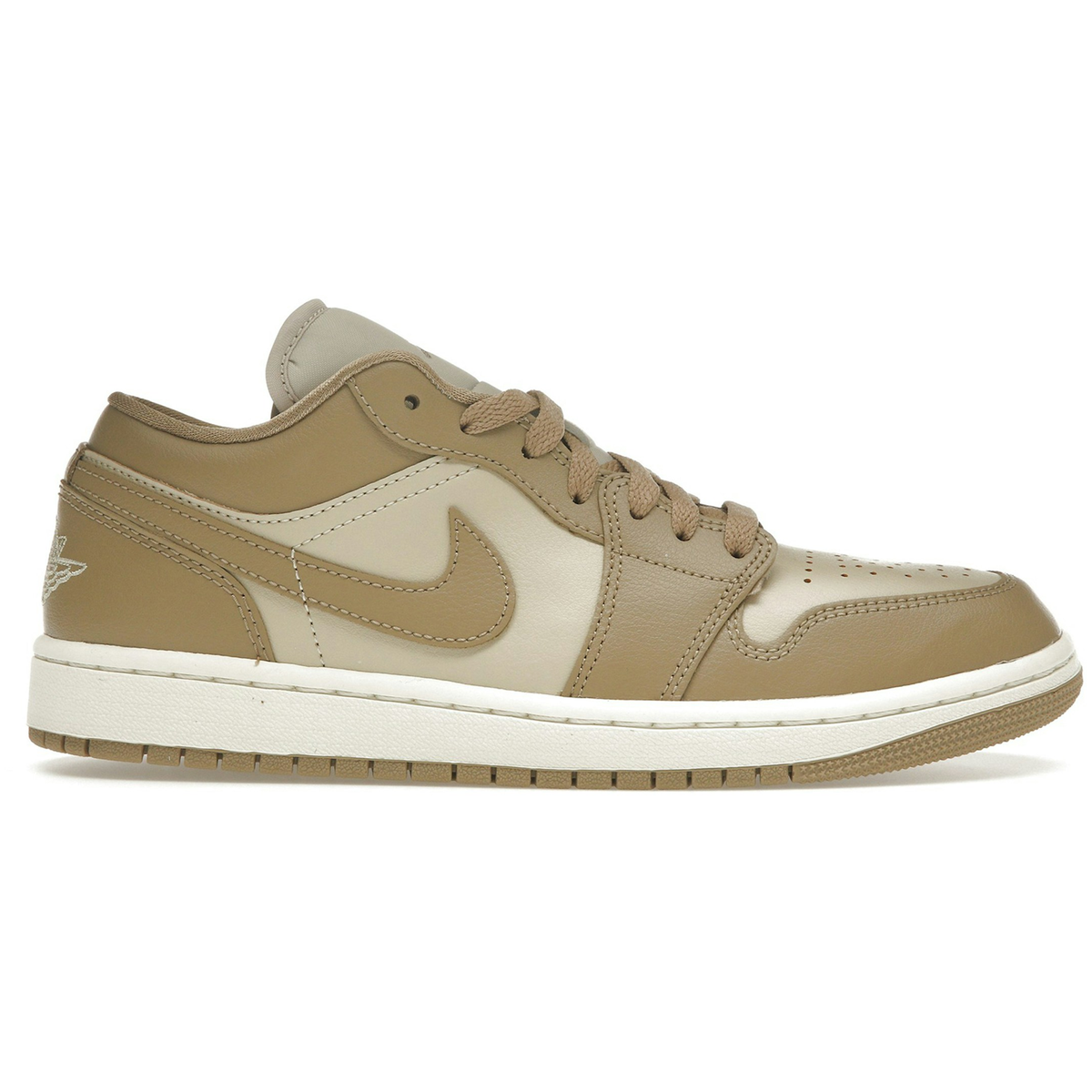 Air Jordan 1 Low Rattan Sail Desert
