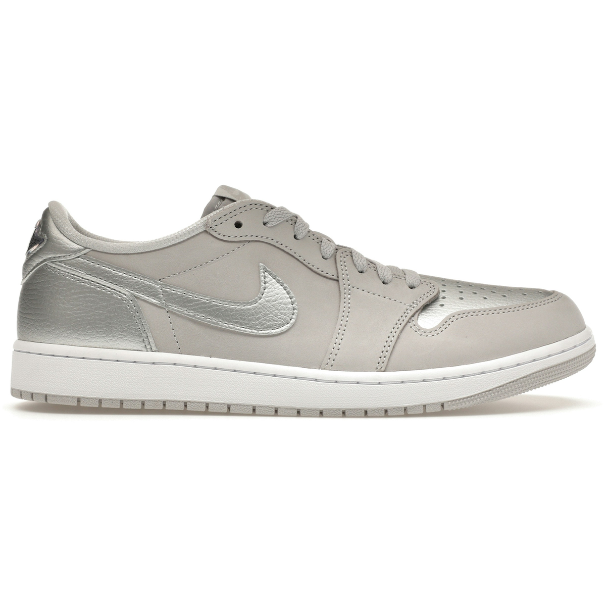Air Jordan 1 Low OG Metallic Silver