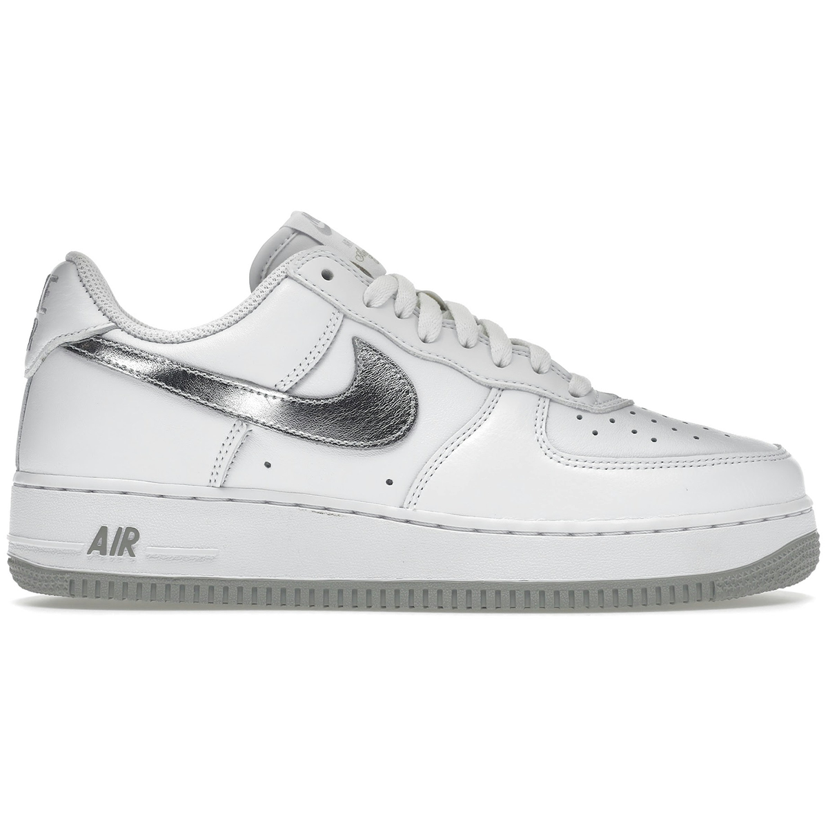 Nike Air Force 1 '07 Low Color of the Month White Metallic Silver
