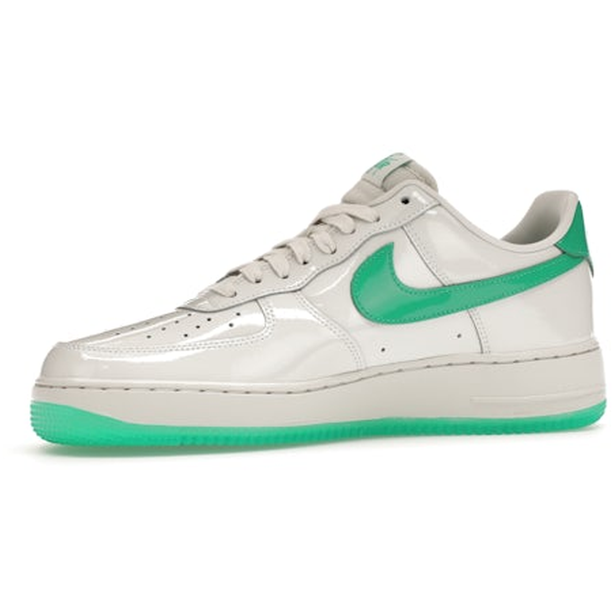 Thumbnail af Nike Air Force 1 Low '07 Patent Platinum Tint Stadium Green 3