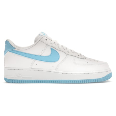 Nike Air Force 1 Low '07 White Aquarius Blue