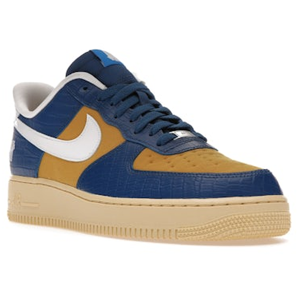 Thumbnail af Nike Air Force 1 Low SP Undefeated 5 On It Blue Yellow Croc 2