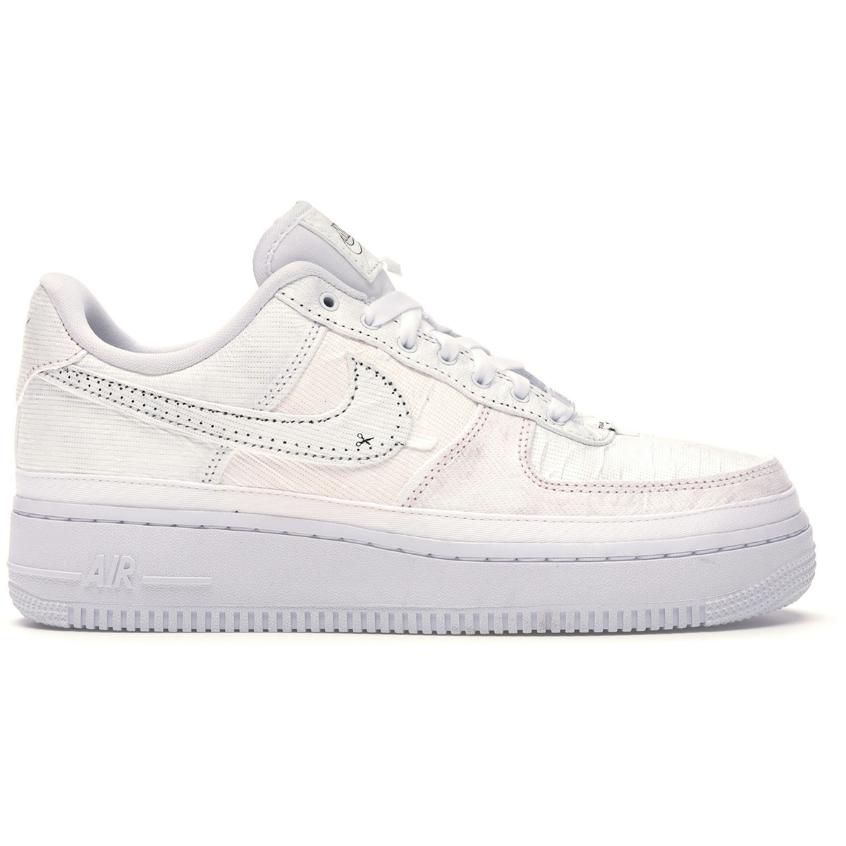 Nike Air Force 1 LX Reveal Black Swoosh