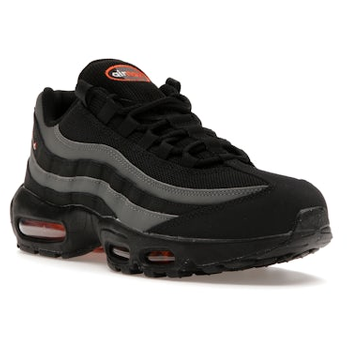 Thumbnail af Nike Air Max 95 Black Grey Safety Orange 2