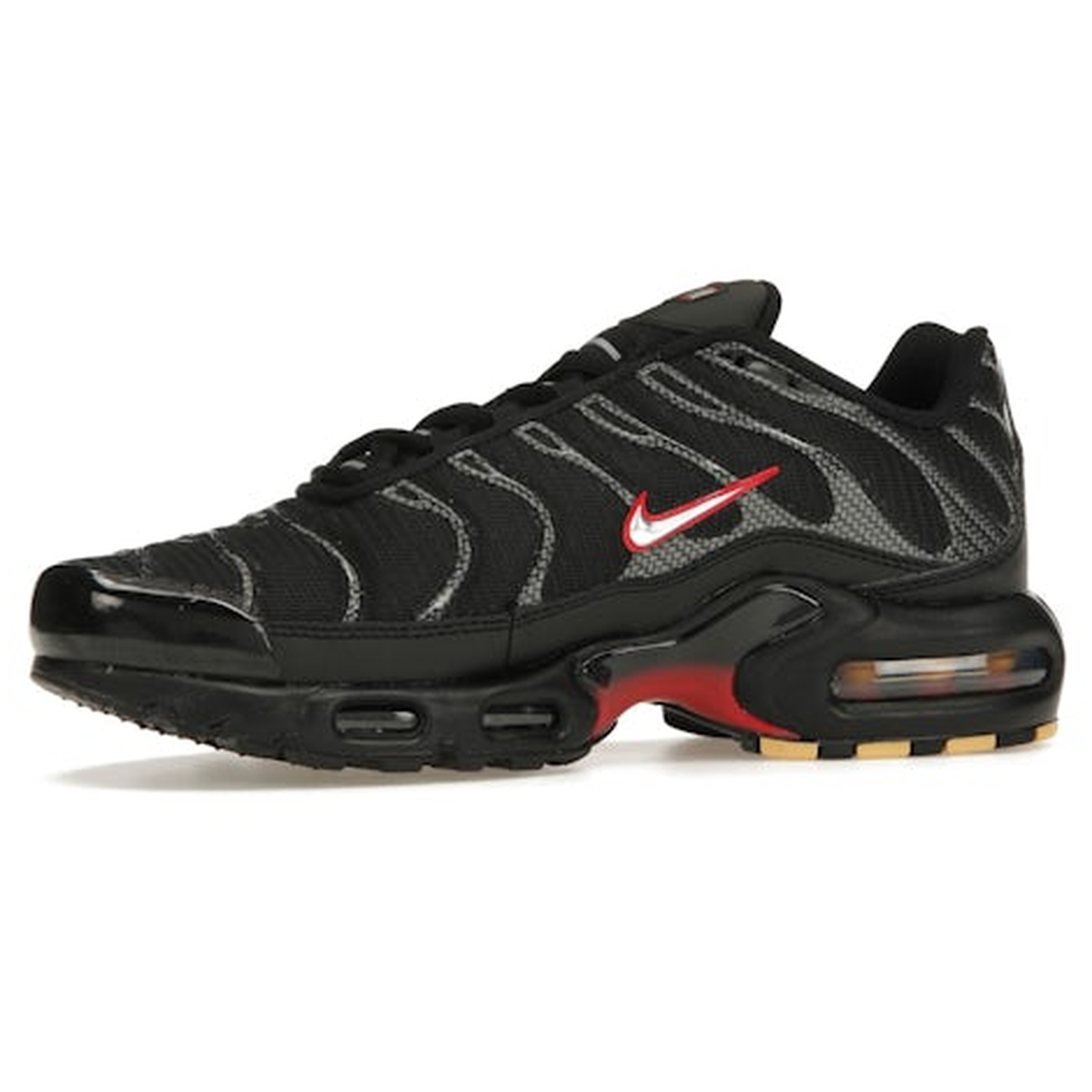 Thumbnail af Nike Air Max Plus Black Red Metallic Silver 3