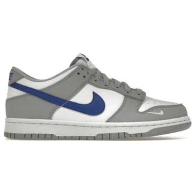 Nike Dunk Low Mini Swoosh Wolf Grey Game Royal