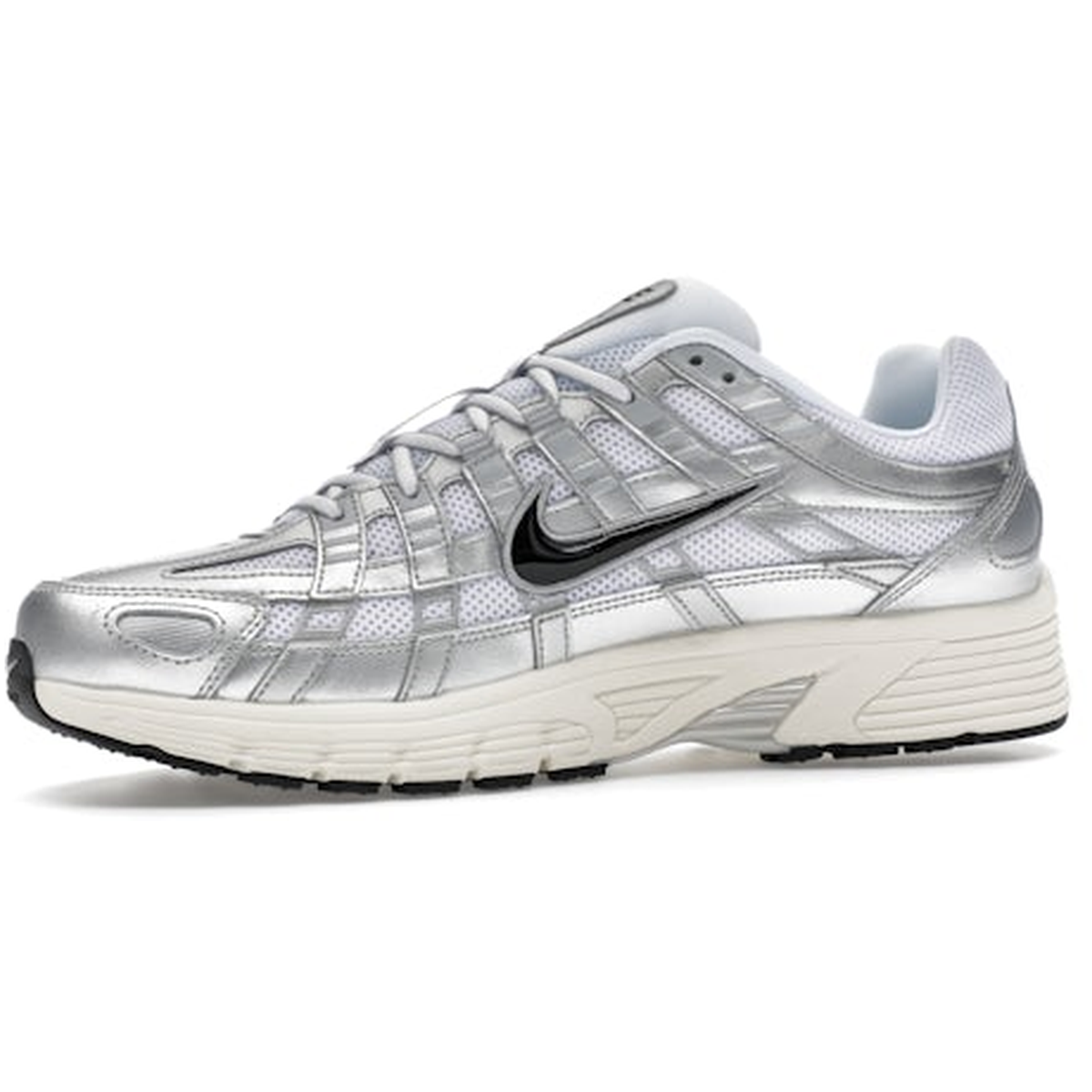 Thumbnail af Nike P-6000 White Metallic Silver Flat Silver Black 3