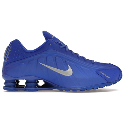 Nike Shox R4 Racer Blue Metallic Silver