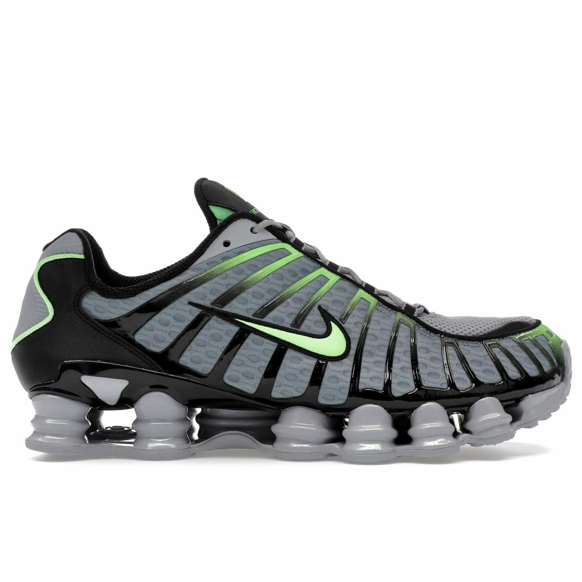 Nike Shox TL Wolf Grey Lime Blast