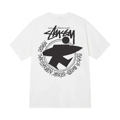 Stussy Beach Roots Pigment Dyed Tee Natural