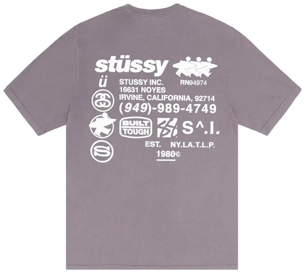 Thumbnail af Stussy DNA Pigment Dyed Tee Shark 2