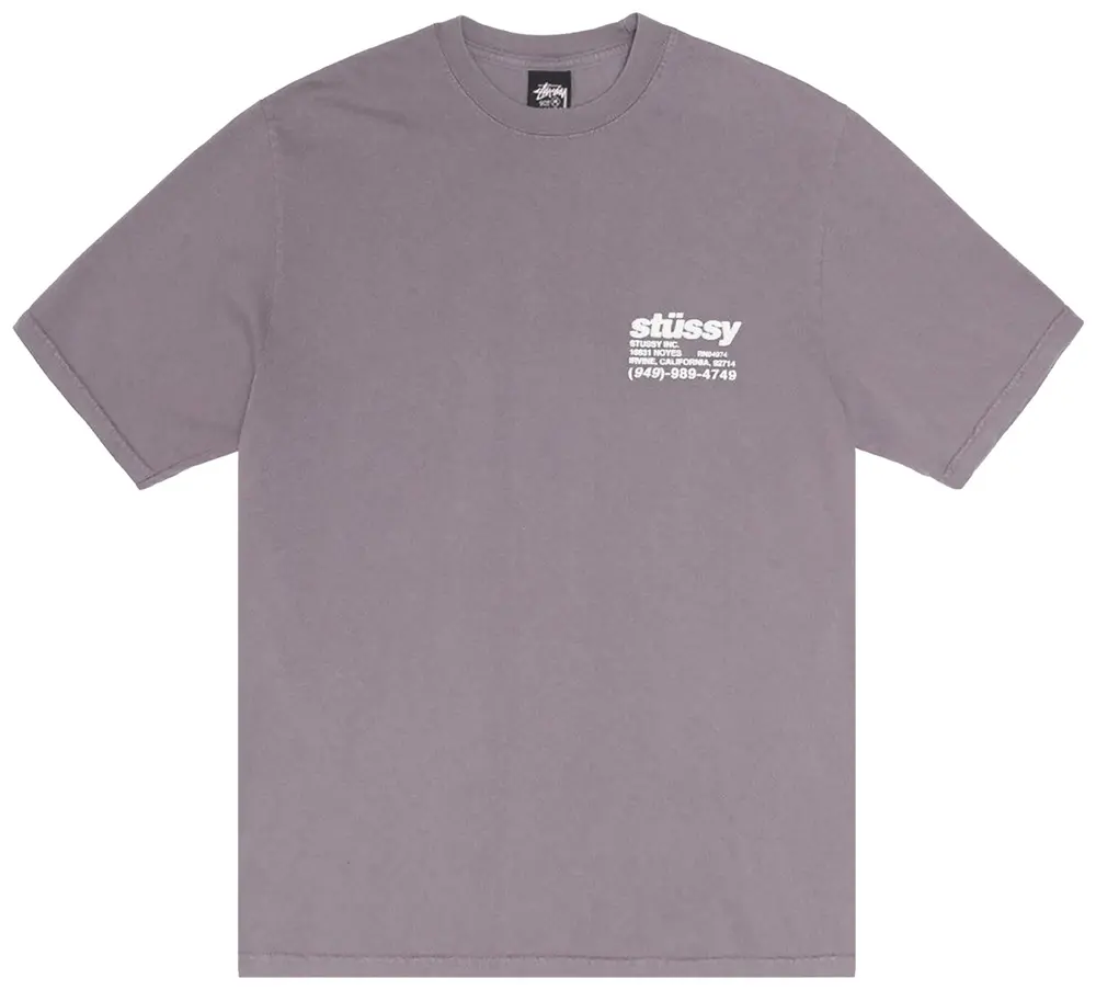 Stussy DNA Pigment Dyed Tee Shark