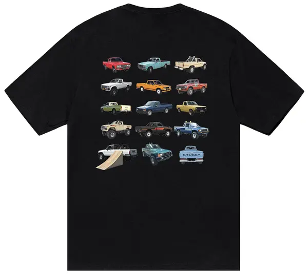 Stussy Pickup Tee Black