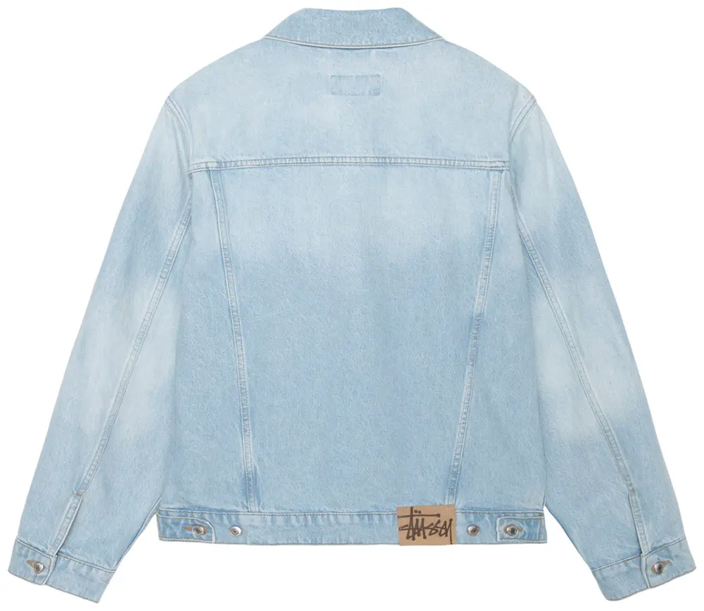 Thumbnail af Stussy Trucker Jacket Denim Light Wash 2