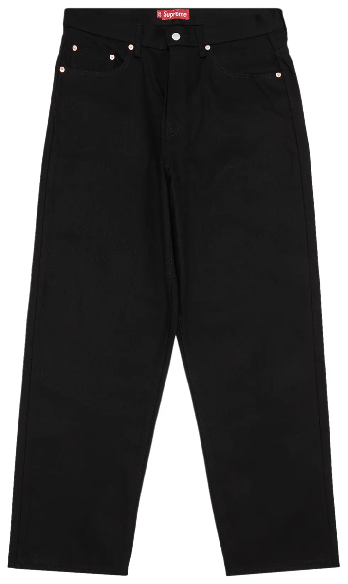 Thumbnail af Supreme Rigid Baggy Black Selvedge Jean Rigid Black 2