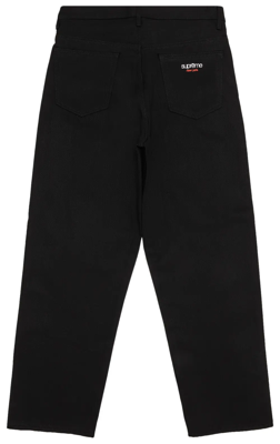 Supreme Rigid Baggy Black Selvedge Jean Rigid Black